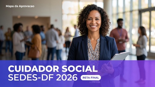 Cuidador Social SEDES-DF 2026 — Nível 1: Fundamentos