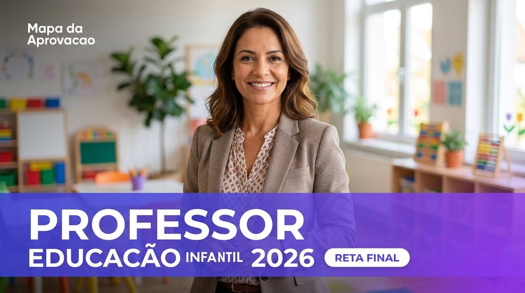Professor Educação Infantil Valparaíso de Goiás 2026 — Nível 3: Simulado e Reta Final + Minha Banca (IA que corrige e avalia redação)