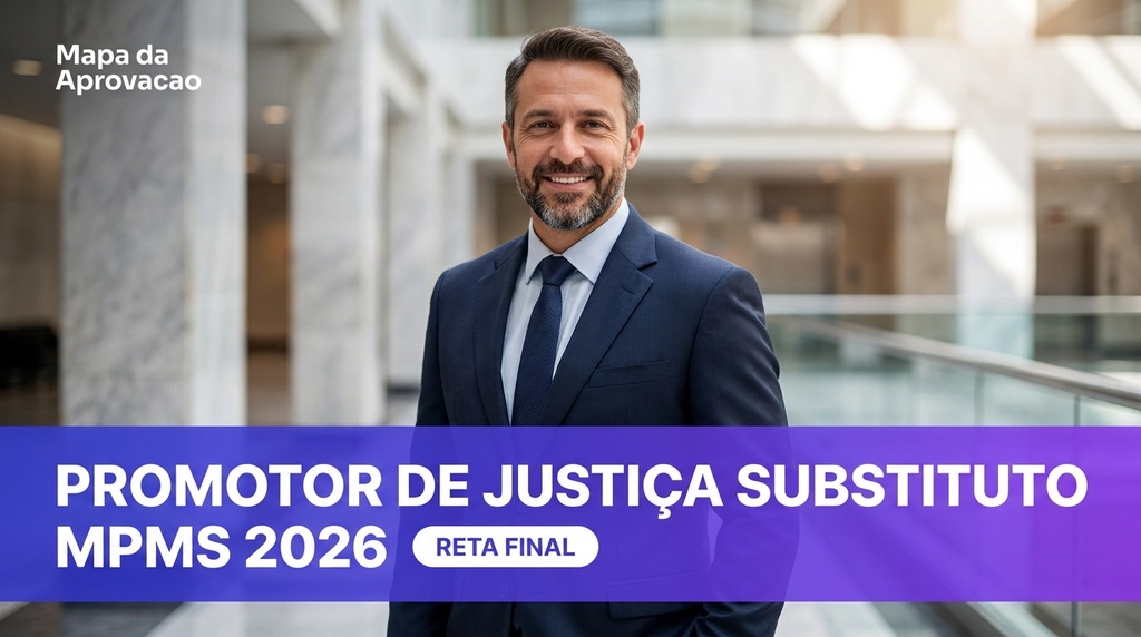 Promotor de Justiça Substituto MPMS 2026 — Nível 1: Fundamentos