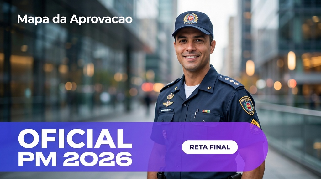 Oficial PM CFO PMDF 2026 — Nível 1: Fundamentos