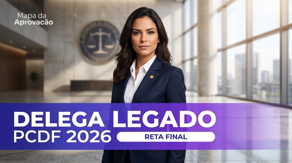 Delegado PCDF 2026 — Nível 1: Fundamentos