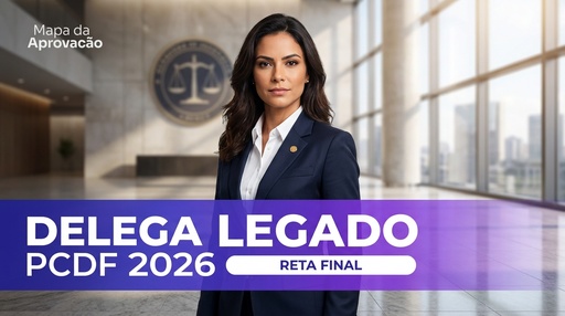 Delegado PCDF 2026 — Nível 1: Fundamentos
