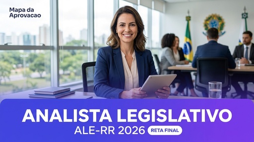 Analista Legislativo ALE-RR 2026 — Nível 1: Fundamentos